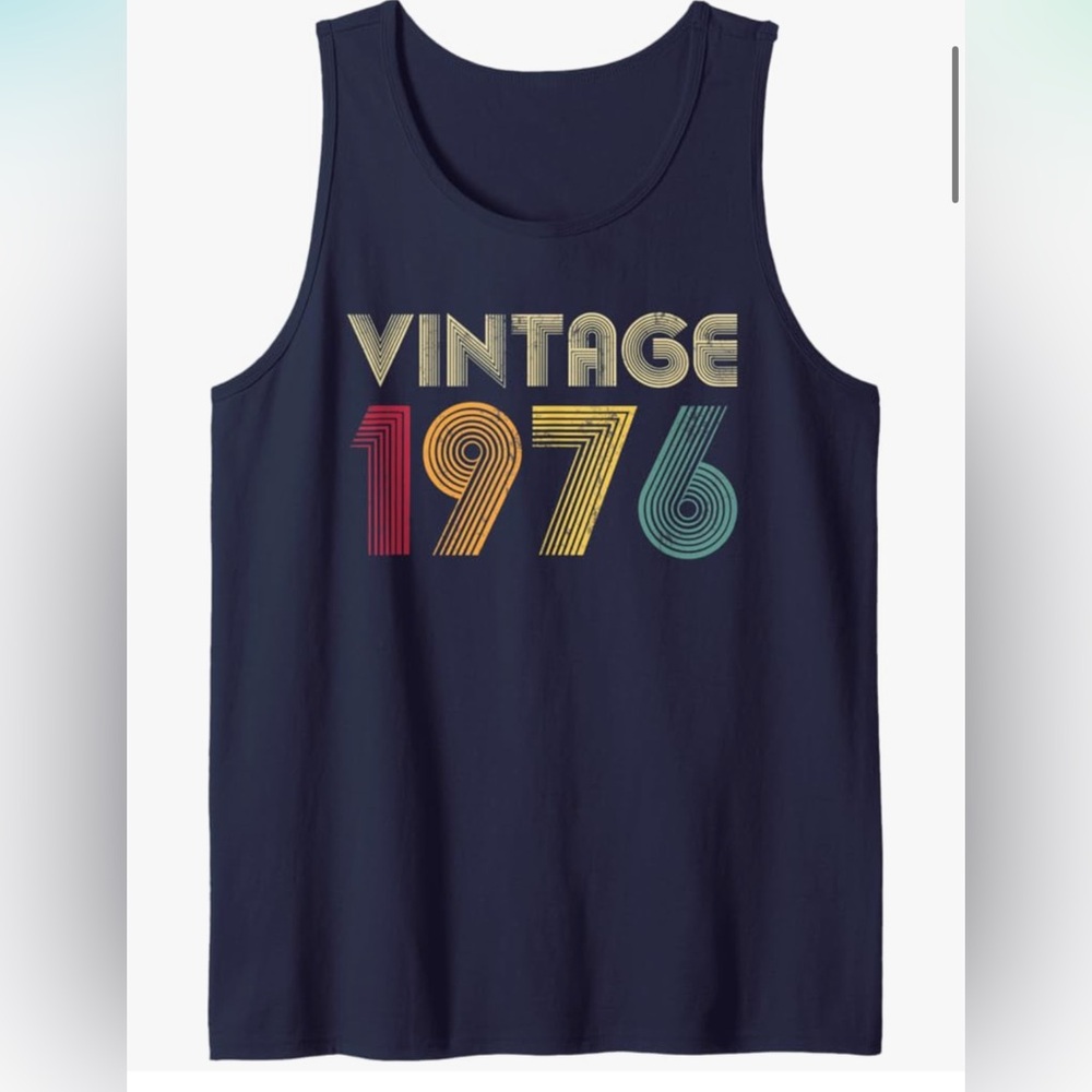 Vintage 1976 Graphic Tank Top